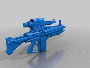 marshal-a destiny scans replicas weapon 3d print model - Mito3D