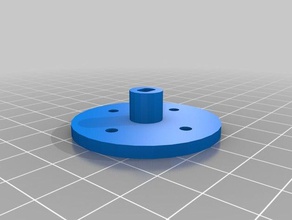 base da roda 3d impressão 3d print model - Mito3D