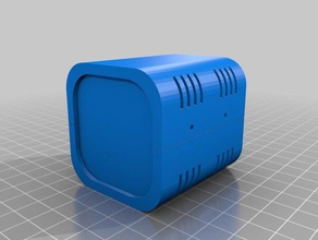 cartonnier de puissance d'usb l'électronique personnalisé 3d print model - Mito3D