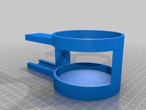 cup holder hand tools enablecreatetime1 3d print model - Mito3D
