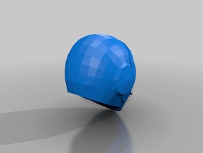taikonaut capacete de destino varreduras réplicas 3d print model - Mito3D