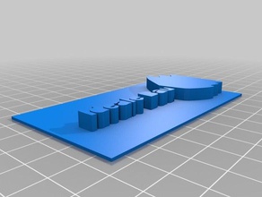 ideale bau office personalizzato 3d print model - Mito3D