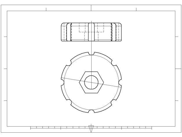 Bett level fine-tuning-Einstellung 3d Drucker Teile 3D print model - Mito3D