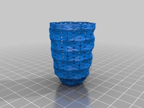 gelecek zırh vazo sanat 3d print model - Mito3D