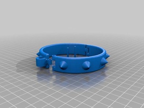 meine angepasste Manschetten Kragen Armbänder 3d print model - Mito3D