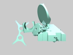 plástico x-wing jr a arte boolean camadas mau funcionamento parte união 3d print model - Mito3D