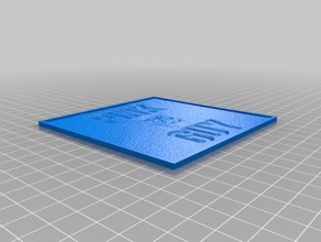 pembe adam lithopane 2d sanat özelleştirilmiş 3d print model - Mito3D