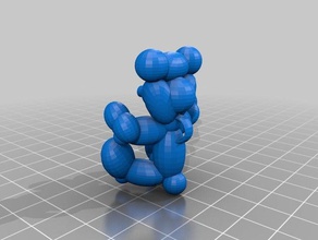 globo de animal oso collar joyería 3d print model - Mito3D