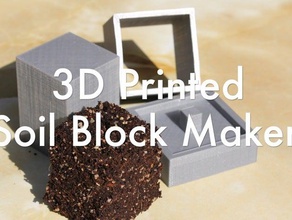 bloc du sol maker version 2 plein air jardin 3d print model - Mito3D