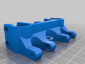 rostock transporte lm8uu abrazadera gt2 tensor 3d impresión 3d print model - Mito3D
