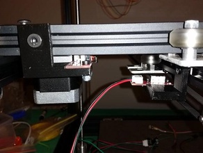 cobblebot endstop 3d printer parts basic 3d print model - Mito3D