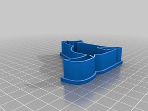 sitting dog cookie cutter food drink 3d print model - Mito3D