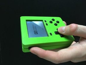 pirakeet raspberry pi null handheld-retro-Spiel-Konsole video Spiele handheld-Spiel-Gerät rpi video-Spiel video-Spiel-Konsole 3d print model - Mito3D