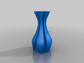 pedals1 Dekor vase 3d print model - Mito3D