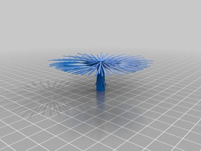 mi personalizados super flores drooloop flores- arte 3d print model - Mito3D