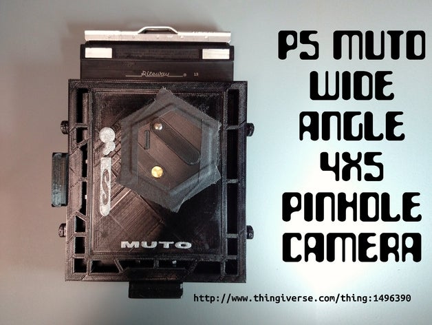 p5 muto grande angular de 4x5 câmera pinhole O filme 120 a arte câmara escura ensino médio instantâneas format lomo opencamera pinhead schlab schlaboratory schlem steam stem terrapin tinkercad tvy wideange wppd 3D print model - Mito3D