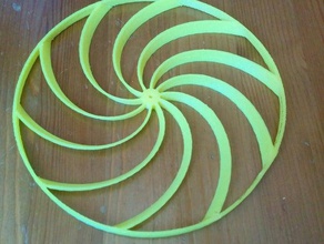 spiral fan other 3d print model - Mito3D