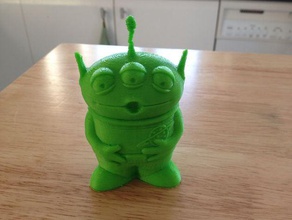 toy story alien les jouets jeux 3d print model - Mito3D