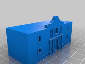 alamo de los edificios estructuras 5to grado la escuela 3d print model - Mito3D