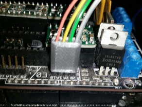 conector do cabo de mega 2560 -quatro pólos ligação 3djaeger impressão 3d print model - Mito3D