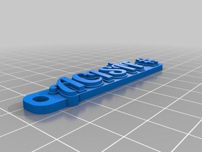 fisica chaveiros personalizado 3d print model - Mito3D