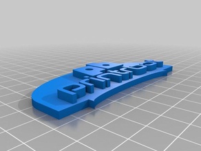 printrbot simple logo en métal devant les pieds remix 3d de l'imprimante pièces pattes mont 3d print model - Mito3D