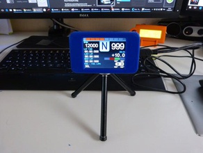 nextion lcd-Feld diy simhub 3d print model - Mito3D