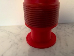 zeisner sauce bottoms-up bottle holder kitchen dining 3d print model - Mito3D