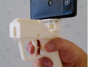 gun-type camera holder tripod 3d print model - Mito3D