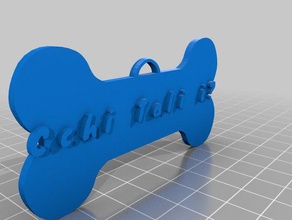 chi talli pets customized 3d print model - Mito3D