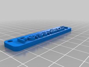 personalizzare-t i segni loghi personalizzato 3d print model - Mito3D