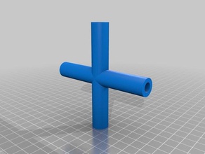 antenne pipe titulaire le bricolage personnalisé 3d print model - Mito3D