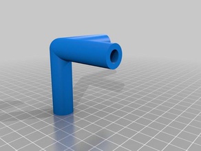antenna pipe holder diy customized 3d print model - Mito3D