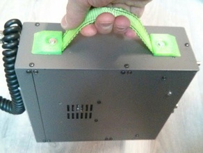 poignée émetteur-récepteur mobile hamradio bricolage 3d print model - Mito3D