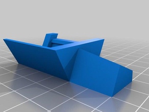 renault clio gt tronco ferrocarril de punta derecho partes 3d print model - Mito3D