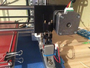 optical endstop mount adjustable target 3d printer parts 3d print model - Mito3D