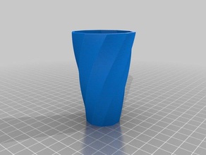 10 sides flower vase experiment organization customized 3d print model - Mito3D