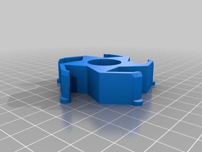 il mio personalizzato spool hub adattatore 57 mm 18 interno 3d la stampante parti 3d print model - Mito3D