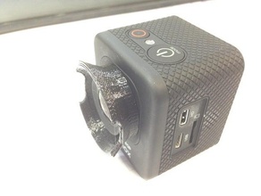 sjcam m10 qumox action cam lente protector protettore del sole tappo dell'obiettivo fotocamera 3d print model - Mito3D