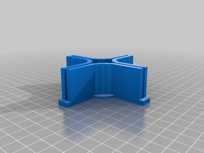 meine angepasste parametrische fin jig remixed justblair hobby 3d print model - Mito3D