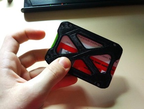 card holder gadgets cards smart 3d print model - Mito3D
