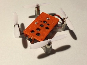 hubsan x4 micro race-Fahrwerk rc Fahrzeuge quadcopter Fernbedienung robot chassis 3d print model - Mito3D