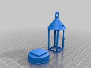pequena lanterna jóias 3d print model - Mito3D