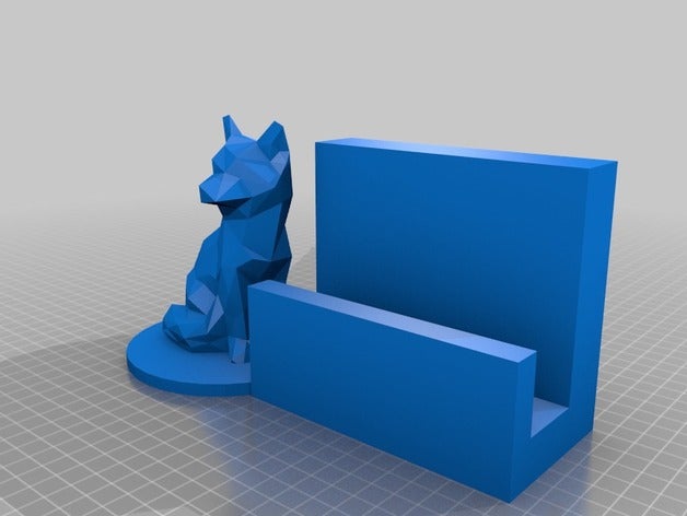fox stand 20 3d printing 3D print model - Mito3D