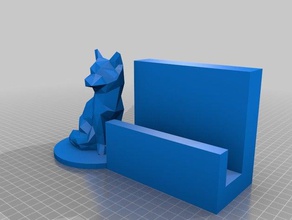 fox stand 20 3 d l'impression 3d print model - Mito3D