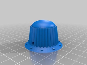 amp knob replacement parts customized 3d print model - Mito3D