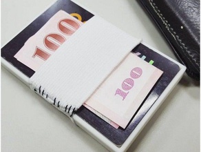 mio porte-monnaie accessoires slim wallet 3d print model - Mito3D