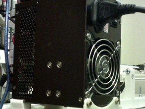atx psu monte edin 3d yazıcı aksesuarlar güç kaynağı 3d print model - Mito3D