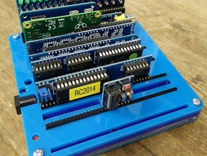 rc2014 plano posterior de 8 casos electrónica 3d print model - Mito3D