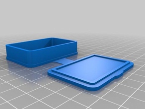 mi personalizados caso rectangular contenedores 3d print model - Mito3D